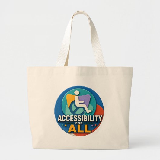 Jumbo Tote Grote Tote Bag (Voorkant)