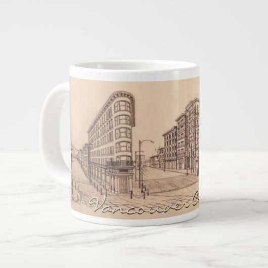 Jumbo Vancouver Art Coffee Cup Mok personaliseren  (Links)