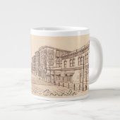 Jumbo Vancouver Art Coffee Cup Mok personaliseren  (Voorkant rechts)