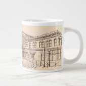 Jumbo Vancouver Art Coffee Cup Mok personaliseren  (Rechts)