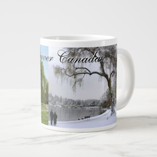 Jumbo Vancouver Coffee Cup Mok op maat (Voorkant rechts)