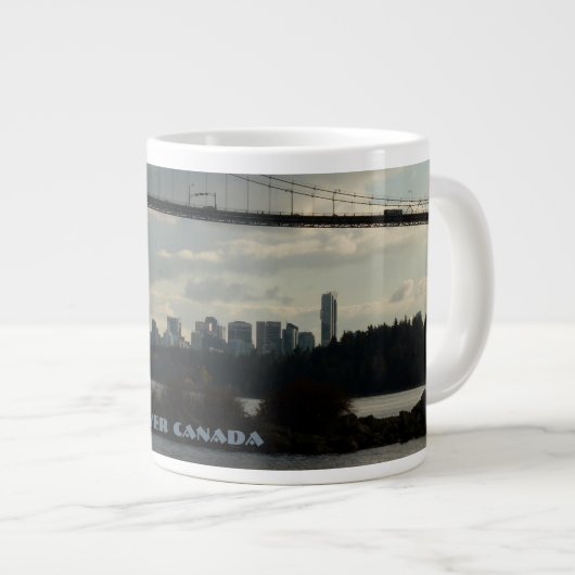 Jumbo Vancouver Coffee Cup Mok op maat (Voorkant rechts)