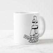 Jumbo Vancouver Coffee Mok Native Art Landmark Cup (Voorkant rechts)