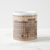 Jumbo Vancouver Coffee Mok Personaliseer Gastown C (Voorkant)