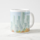 Jumbo Vancouver Coffee Mok Stanley Park Art Cup (Voorkant rechts)