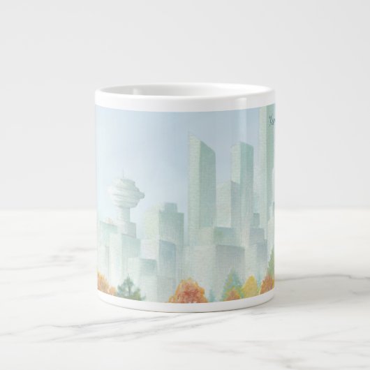 Jumbo Vancouver Coffee Mok Stanley Park Art Cup (Voorkant)