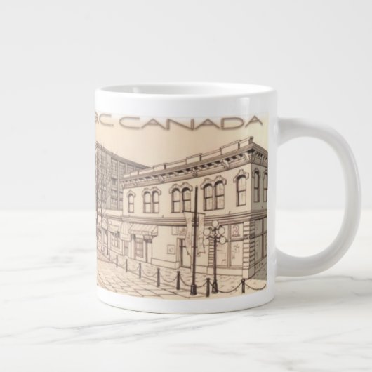 Jumbo Vancouver Coffee Mok Vancouver Gastown Cup (Rechts)