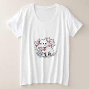 "Jumbo's vreugdevolle jongleeract: de vriendelijke Grote Maat T-shirt
