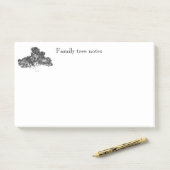 Jumbosticknotities voor stamboeken post-it® notes (Op bureau)