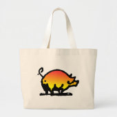 jumbozak grote tote bag (Voorkant)