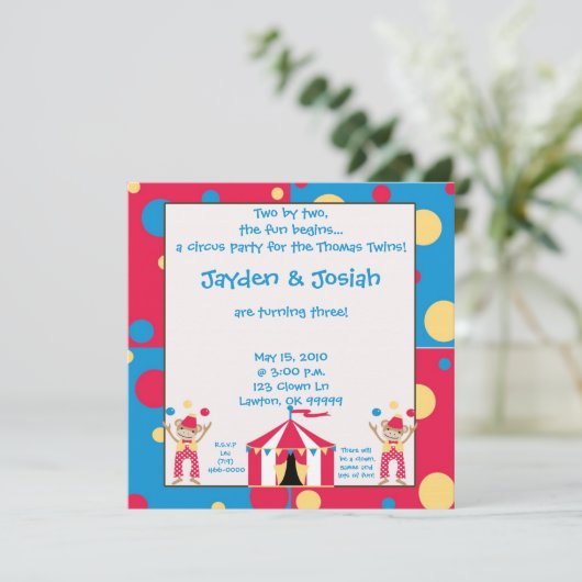 jumelage. Twee voor twee begint het plezier... Kaart (Staand voorkant)