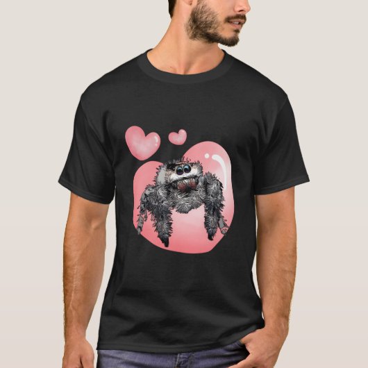 Jumg Spider Love Regal Spooder Arachnid T-shirt (Voorkant)