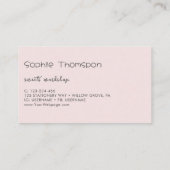 Jummy Sweet Cakes Bakkerij Visitekaartje (Achterkant)