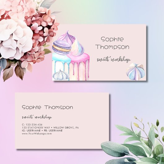 Jummy Sweet Cakes Bakkerij Visitekaartje