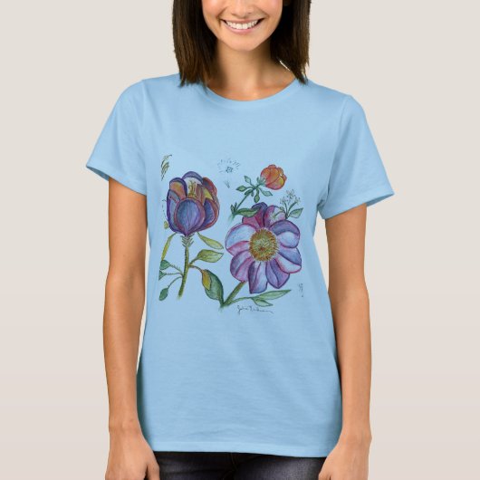 Jummybloemen T-shirt (Voorkant)