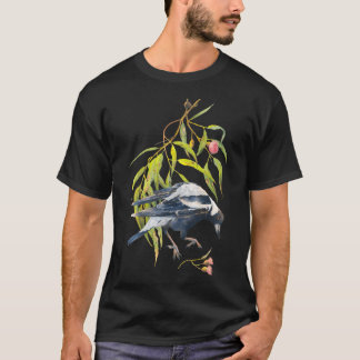 Jump - Australian Magpie Eucalyptus Waterverf T-shirt