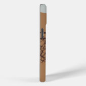 Jump Ball Basketbal - iPhone 15 Hoesje (Achterkant / Rechts)