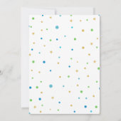 Jump Birthday Invitation Indoor Trampoline Park Kaart (Achterkant)