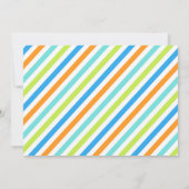 Jump Birthday Invitation, Trampoline Bounce House Kaart (Achterkant)