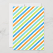 Jump Birthday Invitation, Trampoline Bounce House Kaart (Achterkant)