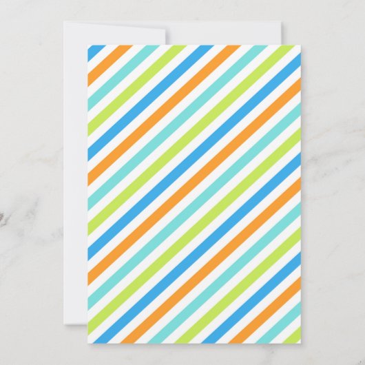 Jump Birthday Invitation, Trampoline Bounce House Kaart (Achterkant)