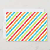 Jump Birthday Invitation, Trampoline Bounce House Kaart (Achterkant)