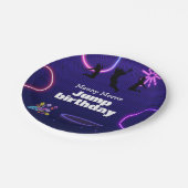 Jump Birthday Papieren Bordje (Gekanteld)