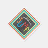 Jump Birthday Party Trampoline Bounce House Servet (Hoek)