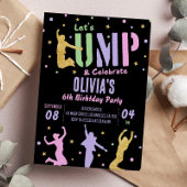Jump Birthday Uitnodiging Bounce House Party