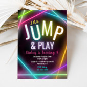 Jump Birthday Uitnodiging | Pumpingpartij