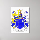 Jump Coat of Arms Canvas Afdruk (Voorkant)