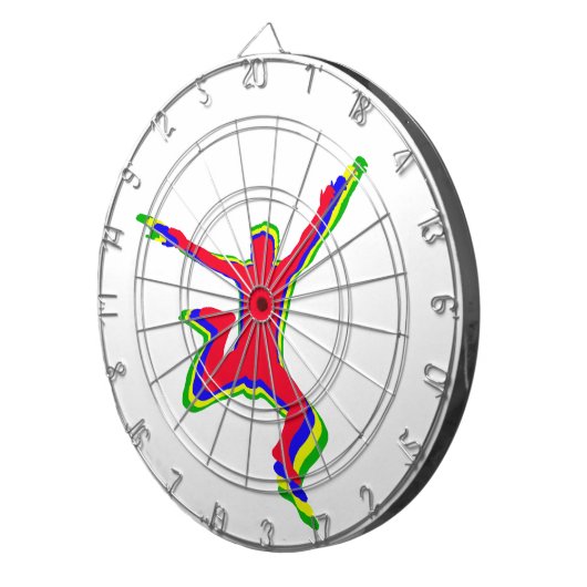 Jump dartboard dartbord (Voorkant Rechts)