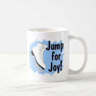 Jump for Joy Blue Schaats Koffiemok