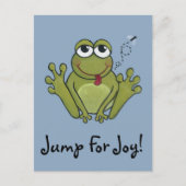 Jump for Joy Briefkaart (Voorkant)