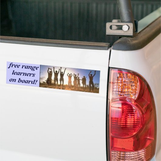 JUMP, gratis rangelearson board! Bumpersticker (Op Truck)