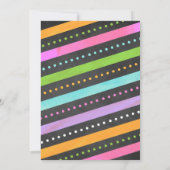 Jump House Trampoline Park Birthday Invitations Kaart (Achterkant)