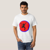 "Jump Icon" Grafische T-shirt (Voorkant volledig)