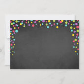 Jump Invitation Bounce House Bounce Verjaardag Kaart (Achterkant)