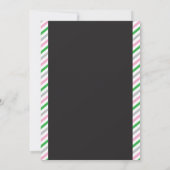 Jump Invitation Trampoline Verjaardagsfeest Kaart (Achterkant)