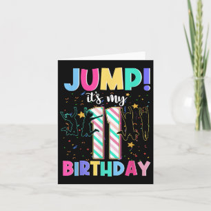 Jump is mijn 11e verjaardag Jumper 11 jaar oude Ju Kaart