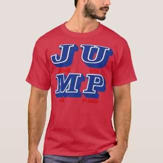 JUMP Jesus Gebruik me alsjeblieft T-shirt