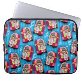 Jump Neon Jukeboxes Laptop Sleeve