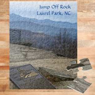 Jump Off Rock Laurel Park NC Early Winter Legpuzzel
