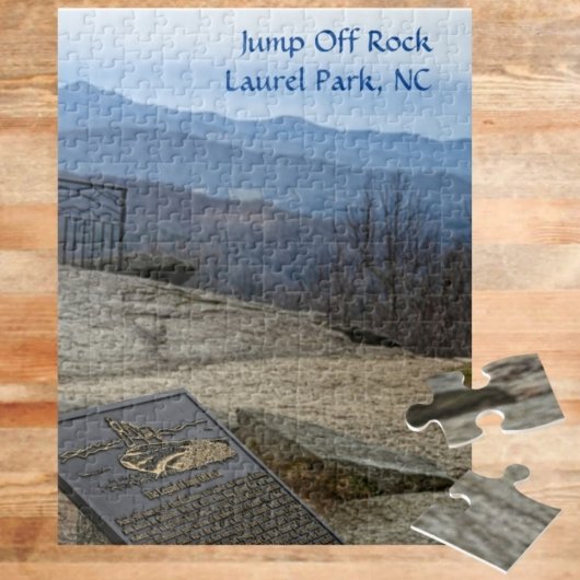 Jump Off Rock Laurel Park NC Early Winter Legpuzzel