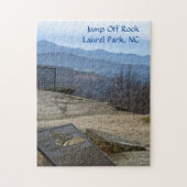 Jump Off Rock Laurel Park NC Early Winter Legpuzzel (Verticaal)