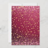 Jump Park Kids Birthday Party Custom Kaart (Achterkant)