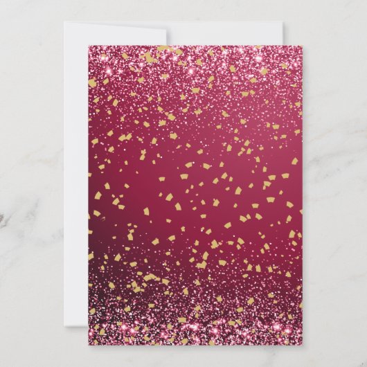 Jump Park Kids Birthday Party Custom Kaart (Achterkant)