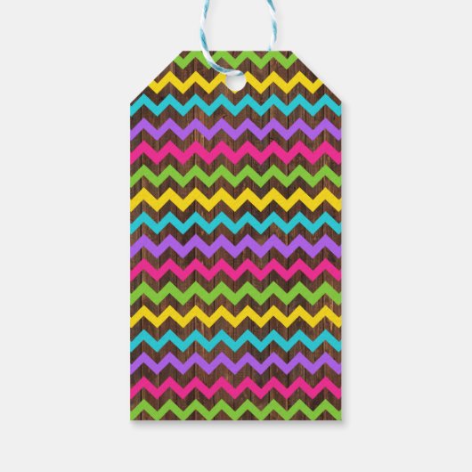 Jump party bounce gecombineerde partij roze gunst cadeaulabel (Achterkant)