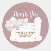 Jump Party Bounce House Sticker (Voorkant)