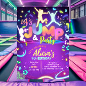 Jump Party uitnodiging